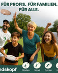 CoffeeBean - nachhaltige Frisbee-Scheibe aus Kaffeesatz & recyceltem Kunststoff – 175g