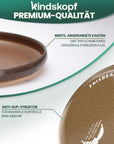 CoffeeBean - nachhaltige Frisbee-Scheibe aus Kaffeesatz & recyceltem Kunststoff – 175g