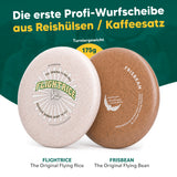 CoffeeBean - sustainable frisbee disc made from coffee grounds & recycled plastic – 175g